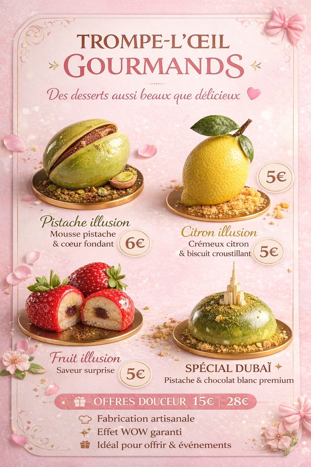 Flyer Pâtisserie